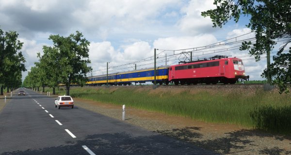 Sneltrein naar Bad Lünen (BRD, 1996)