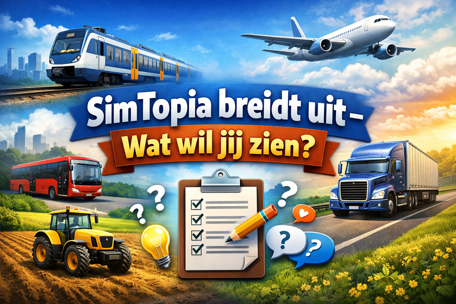 Uitbreiding SimTopia – Jullie ideeën gevraagd