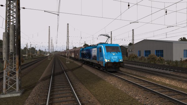 LTE TRAXX met Habbins in Duitsland