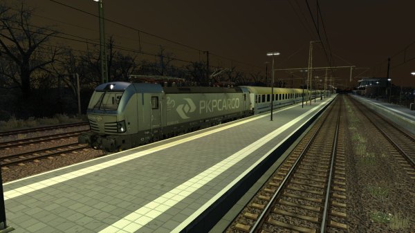 PKP Cargo Vectron met IC in Bad Bentheim